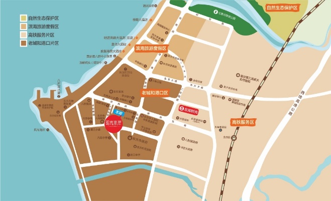 阳光水岸区位图 