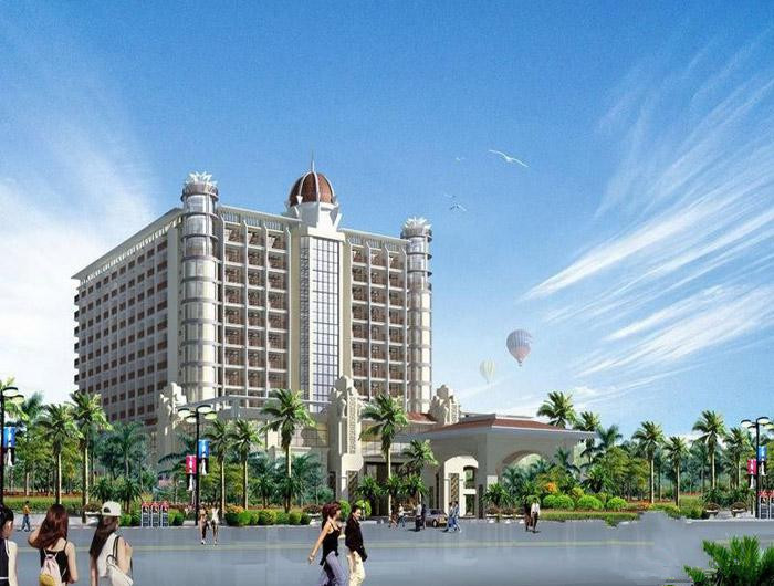 博鳌滨海小镇效果图