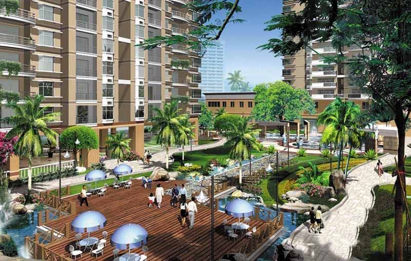 龙栖湾温泉1号效果图