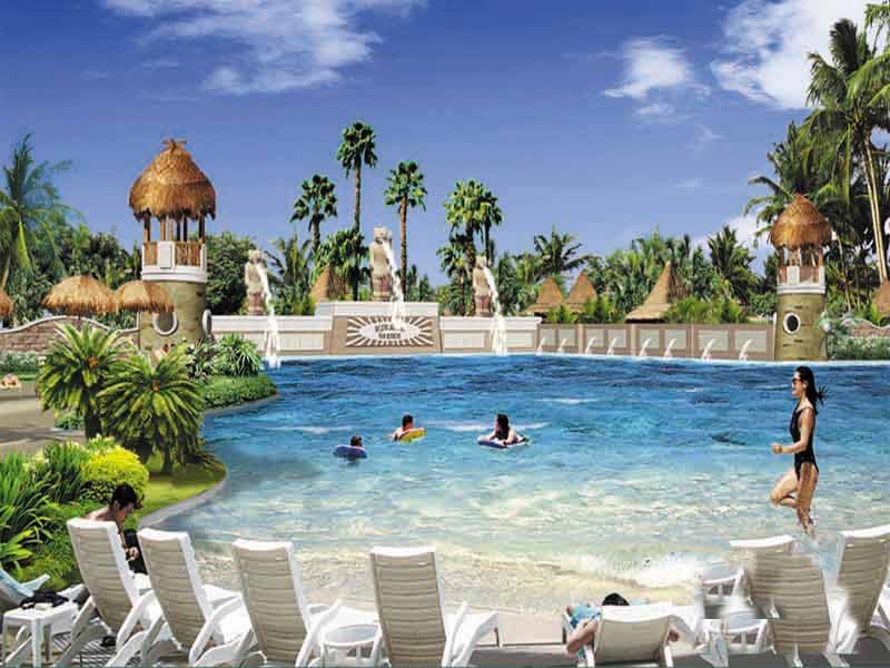 龙栖湾温泉1号效果图