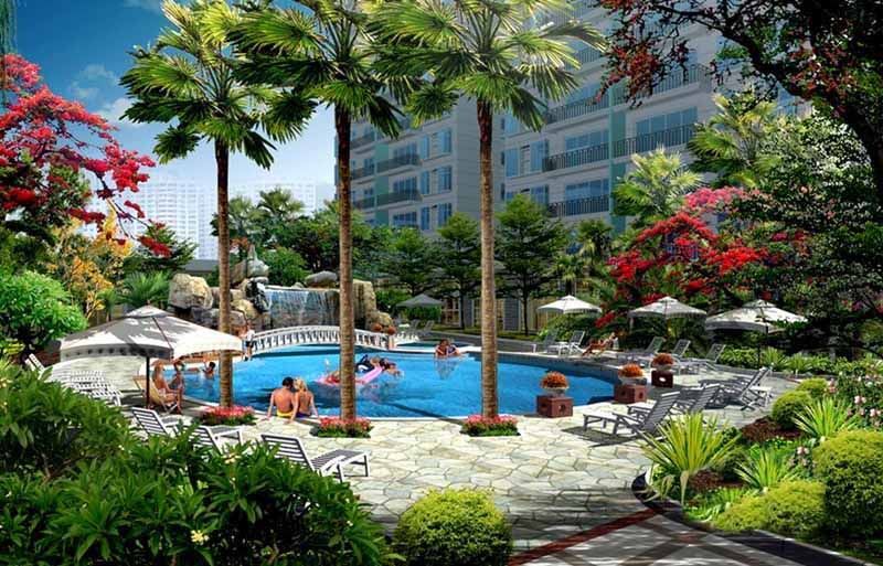 龙栖湾温泉1号效果图