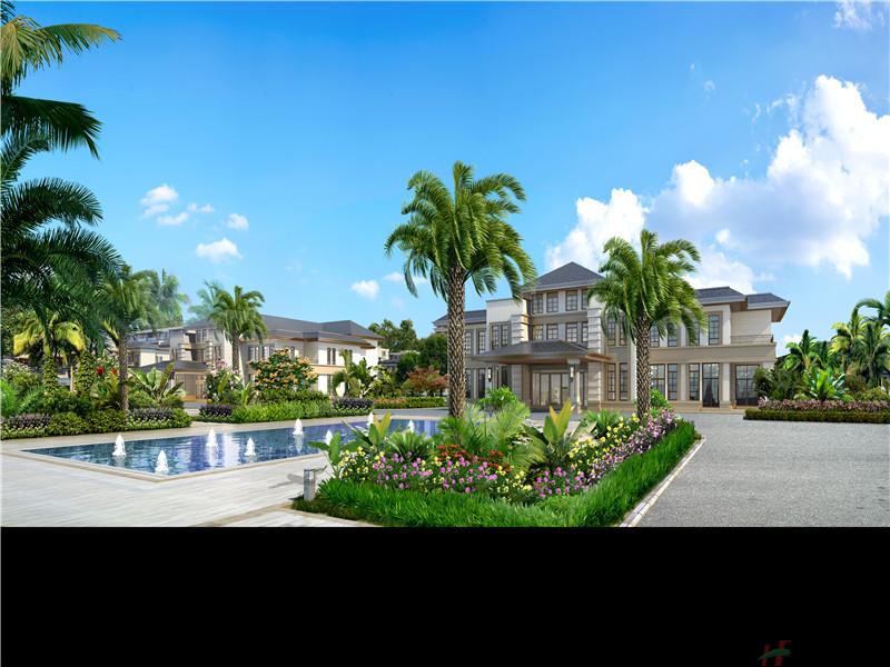 海南臻园效果图