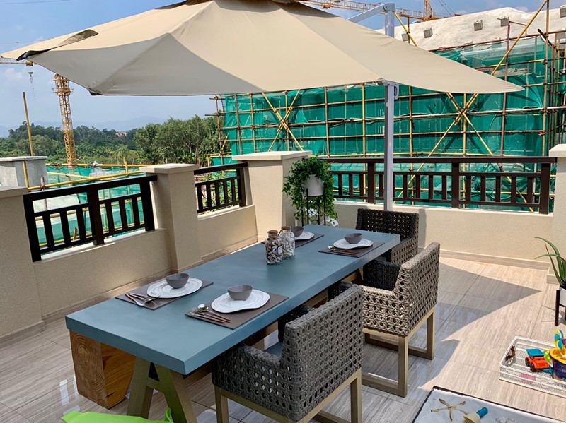 海南臻园林语墅样板间