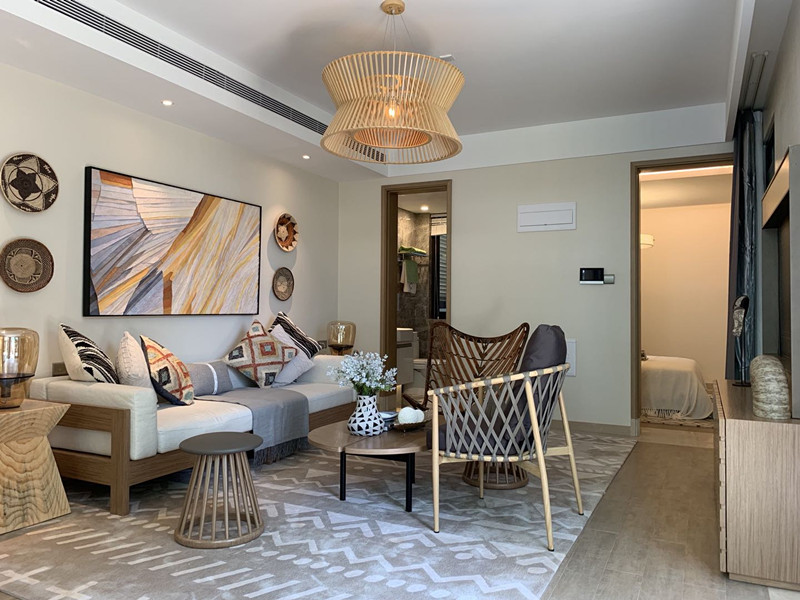 海南臻园林语墅样板间