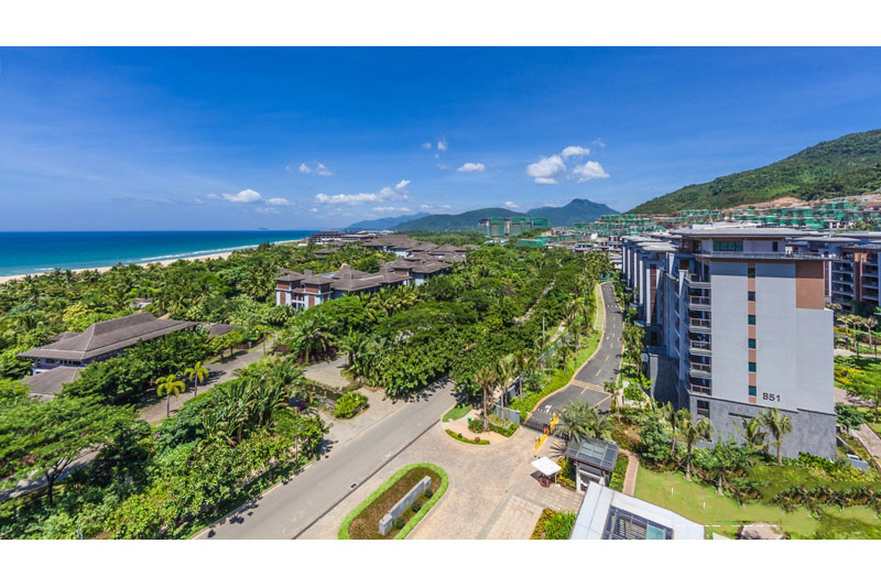 华润石梅湾九里实景图