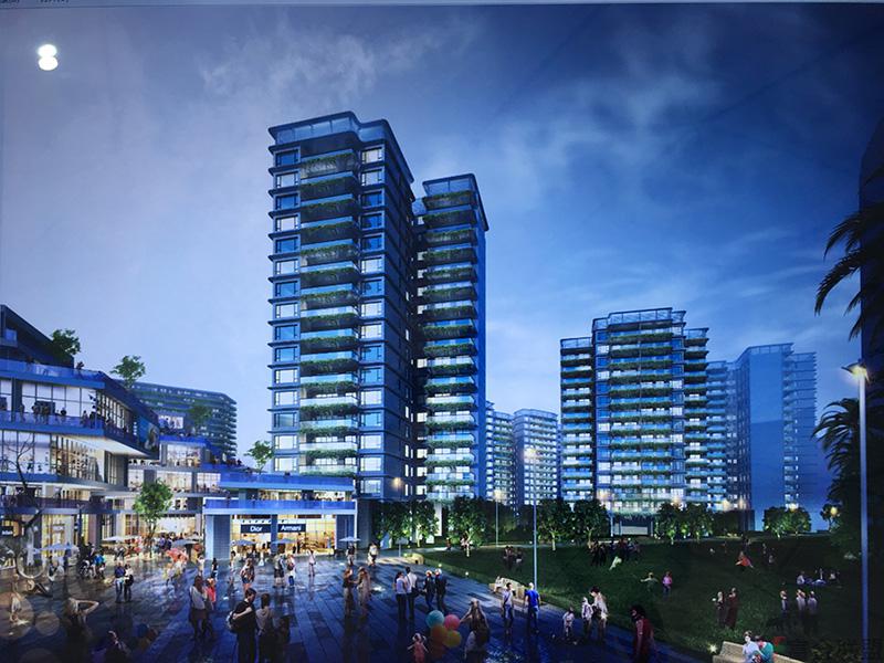 万科大都会左岸效果图