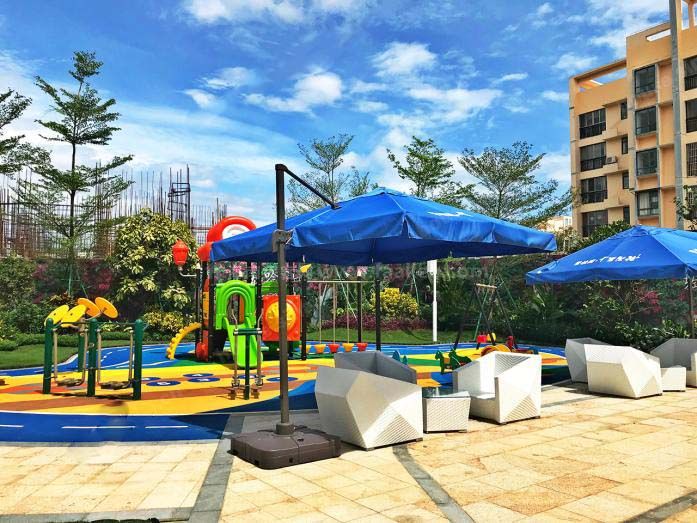 碧桂园十里繁花实景图