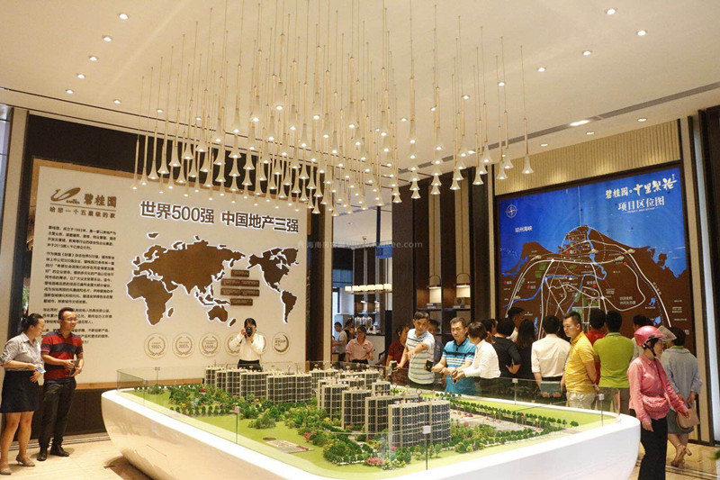 碧桂园十里繁花实景图