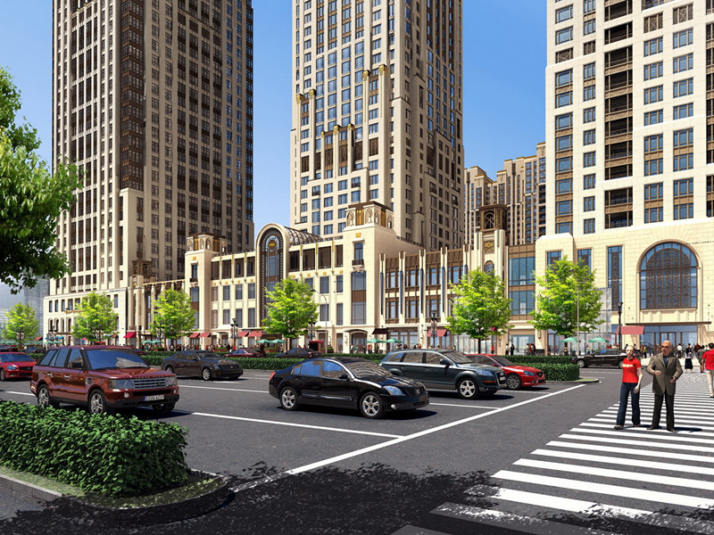 富力·首府效果图