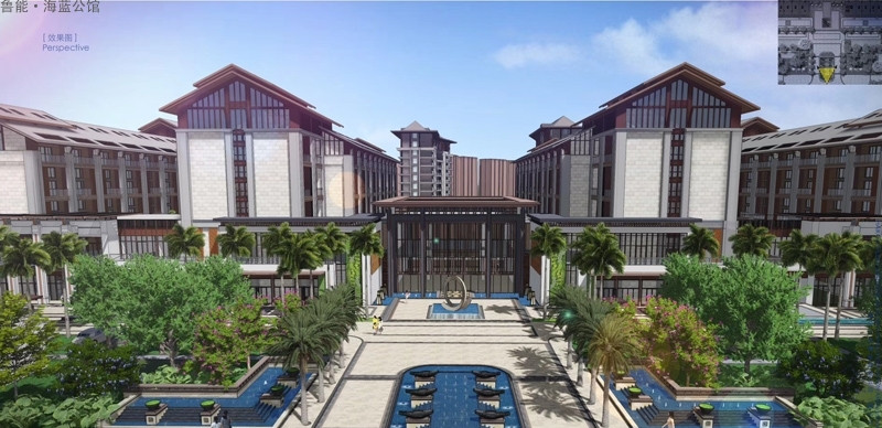 鲁能·海蓝公馆效果图