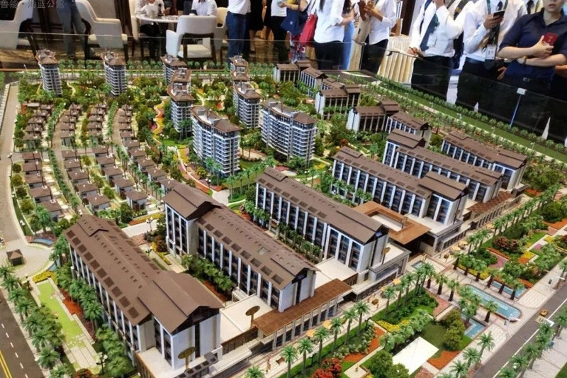 鲁能海蓝公馆实景图