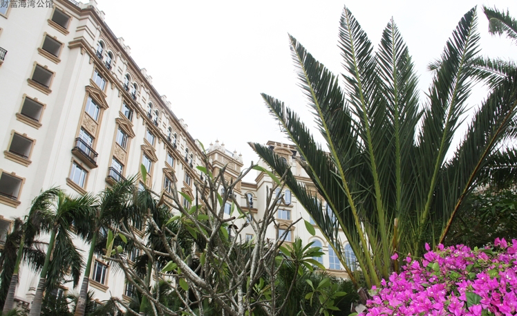 海航财富海湾实景图