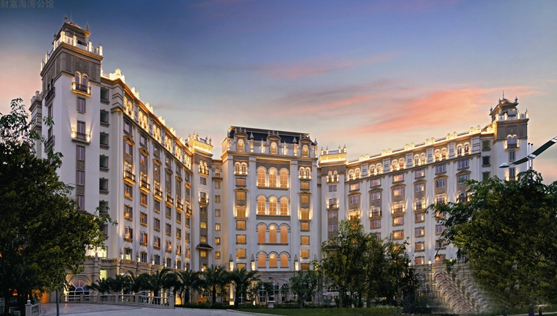 海航财富海湾实景图