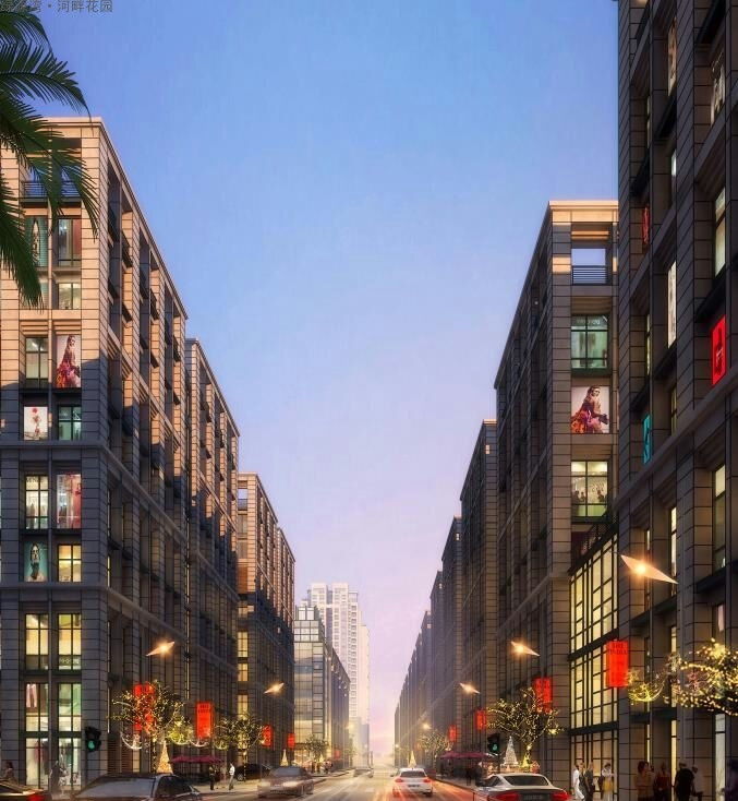 绿源广场效果图