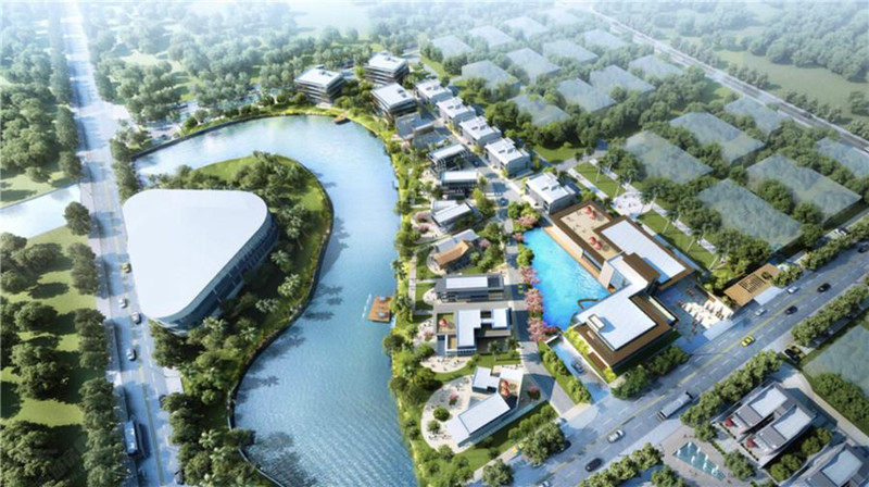 碧桂园中央半岛鸟瞰图