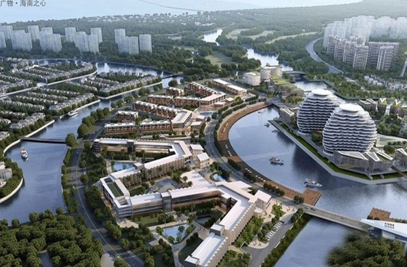 碧桂园中央半岛鸟瞰图