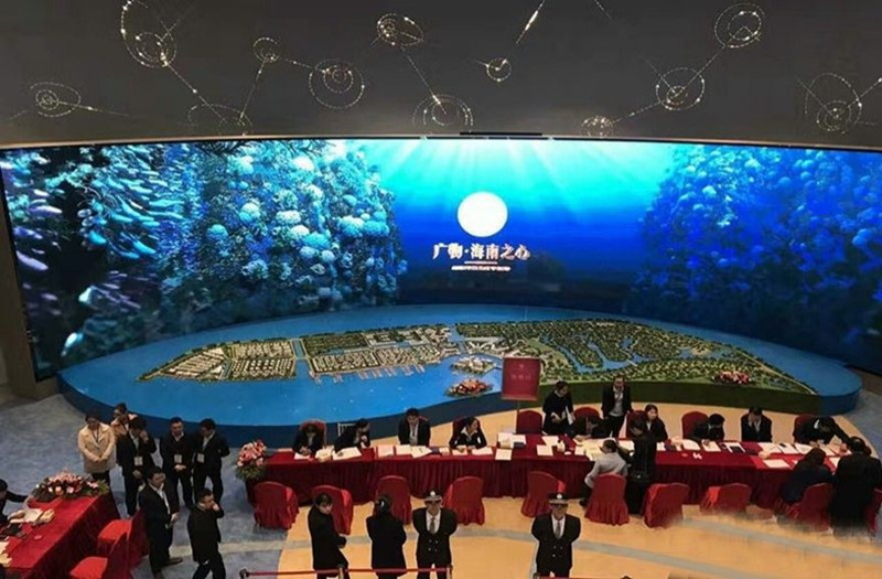 碧桂园中央半岛实景图