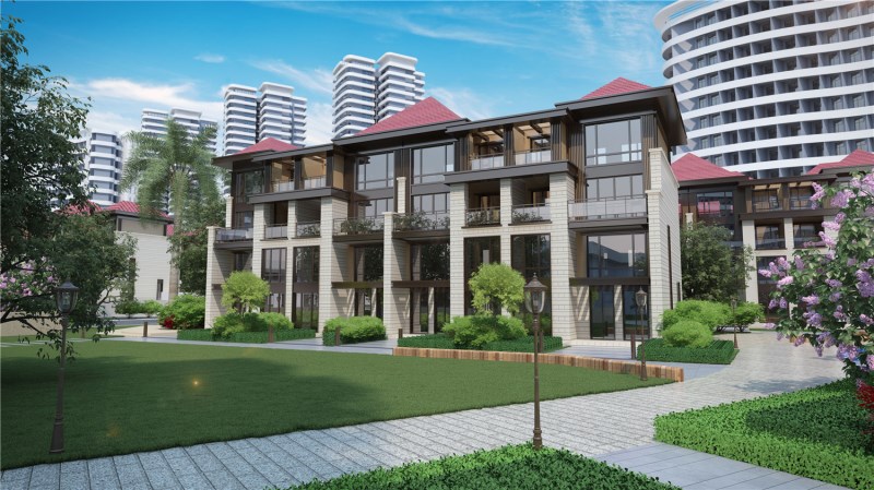 雅居乐金沙湾效果图