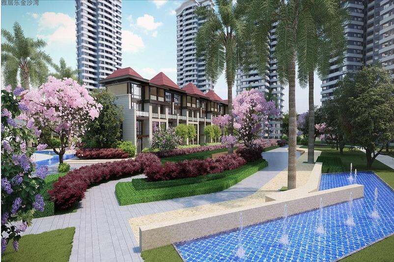 雅居乐金沙湾效果图