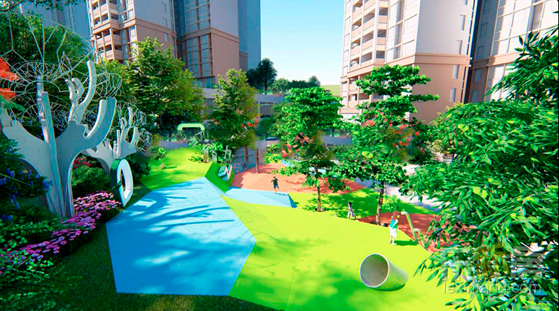 新华联·奥林匹克花园效果图