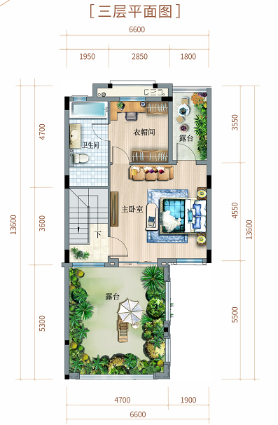 三层平面图