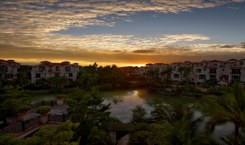 长信半岛美庐实景图