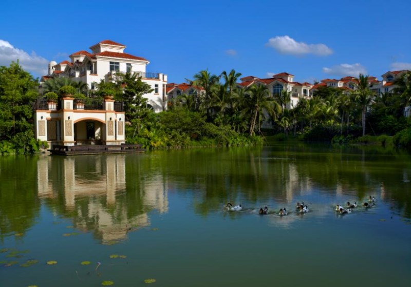 长信半岛美庐实景图