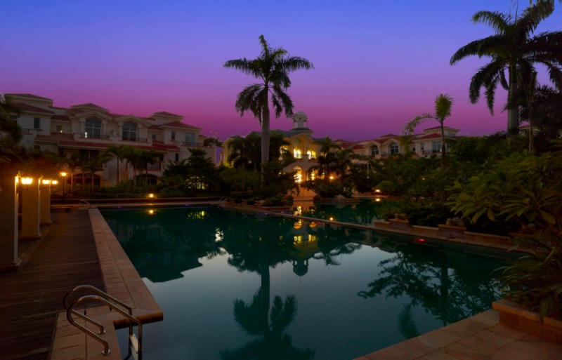 长信半岛美庐实景图