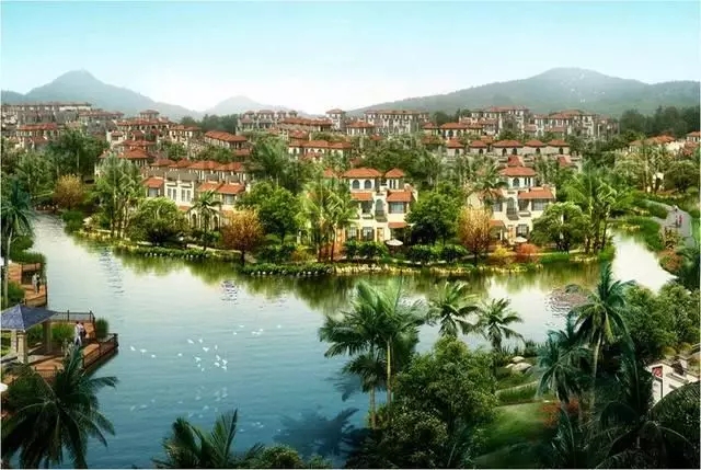 长信半岛美庐实景图