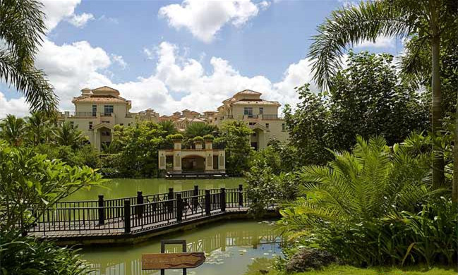 长信半岛美庐实景图