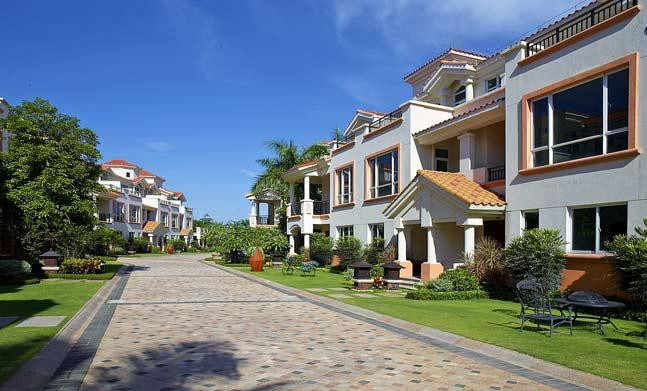 长信半岛美庐实景图