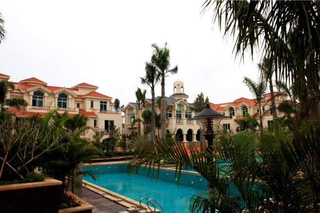 长信半岛美庐实景图