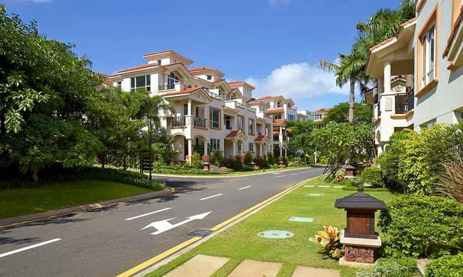 长信半岛美庐实景图