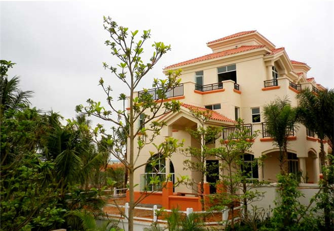 长信半岛美庐实景图