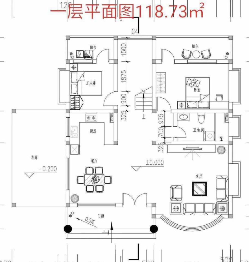椰风海韵海景花苑别墅户型图1
