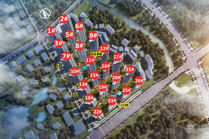 融创美伦熙语效果图