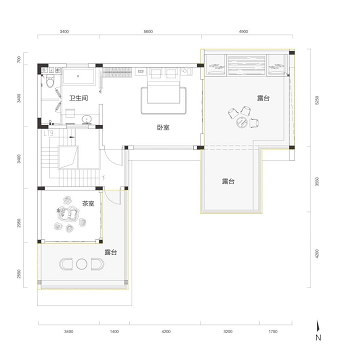 天骄 海棠湾160平别墅户型图