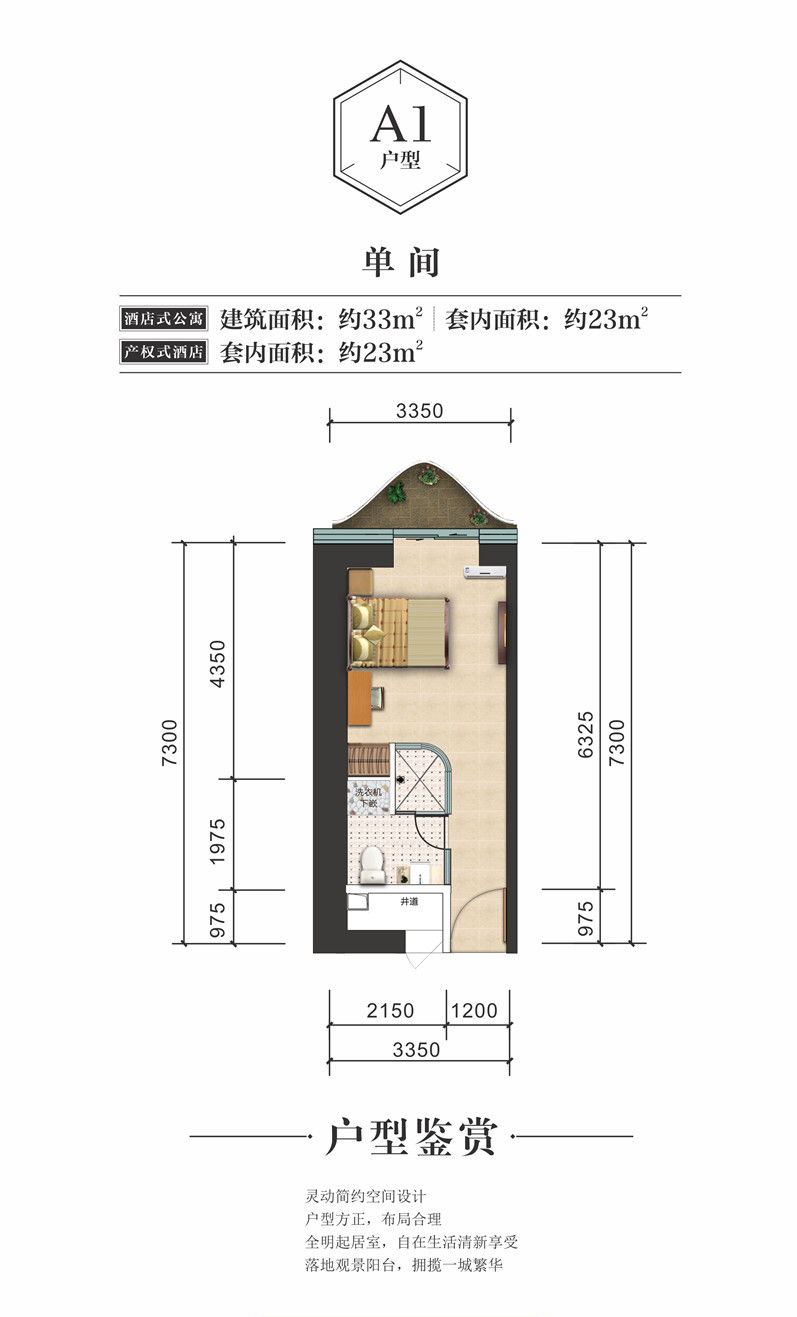 恒大美丽之冠A1户型 