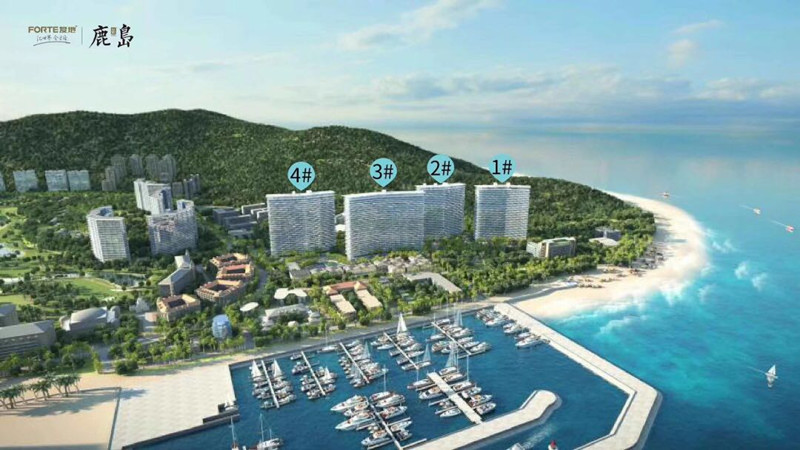 复地鹿岛鸟瞰图2