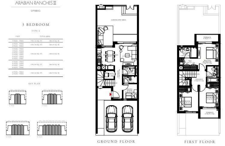 阿拉伯山庄3期户型图