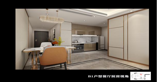 西港&middot;悦海湾餐厅厨房