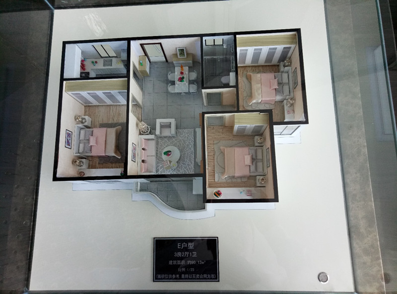 合景汀澜海岸E户型 