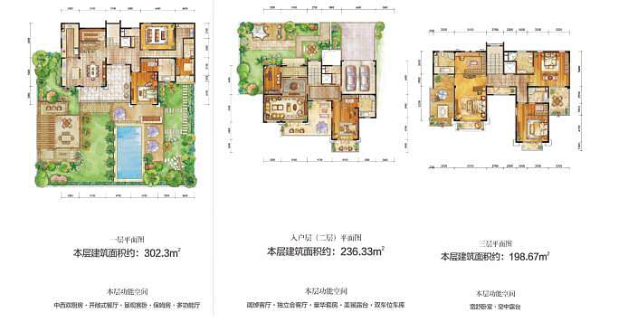 4室3厅7卫3阳台1厨 737.30㎡ 