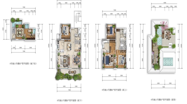 星空墅 建面约177.1㎡