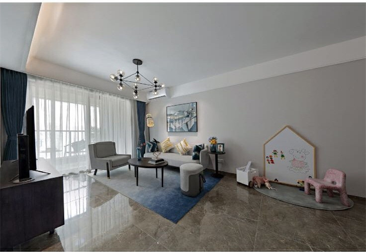 保利碧桂园悦府B1户型样板间