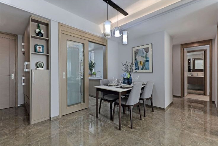 保利碧桂园悦府B1户型样板间