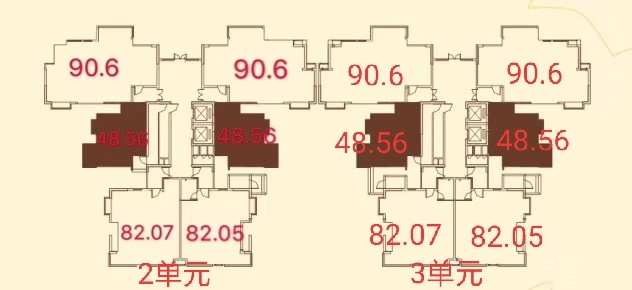 临海家园户型分布