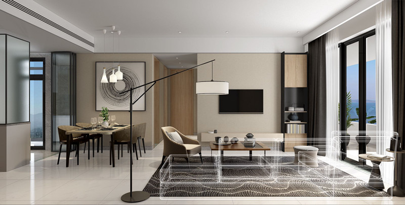 鹭湾会C户型样板间