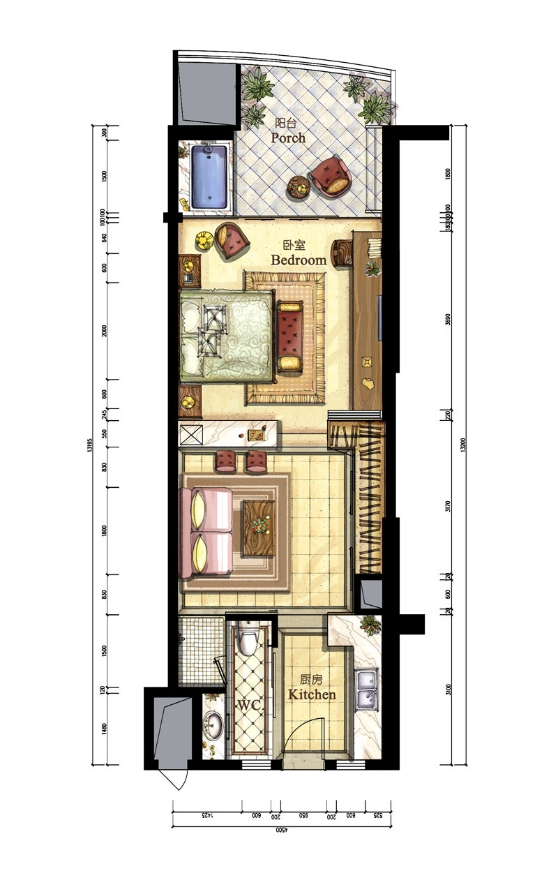 博鳌亚洲湾E、F户型 