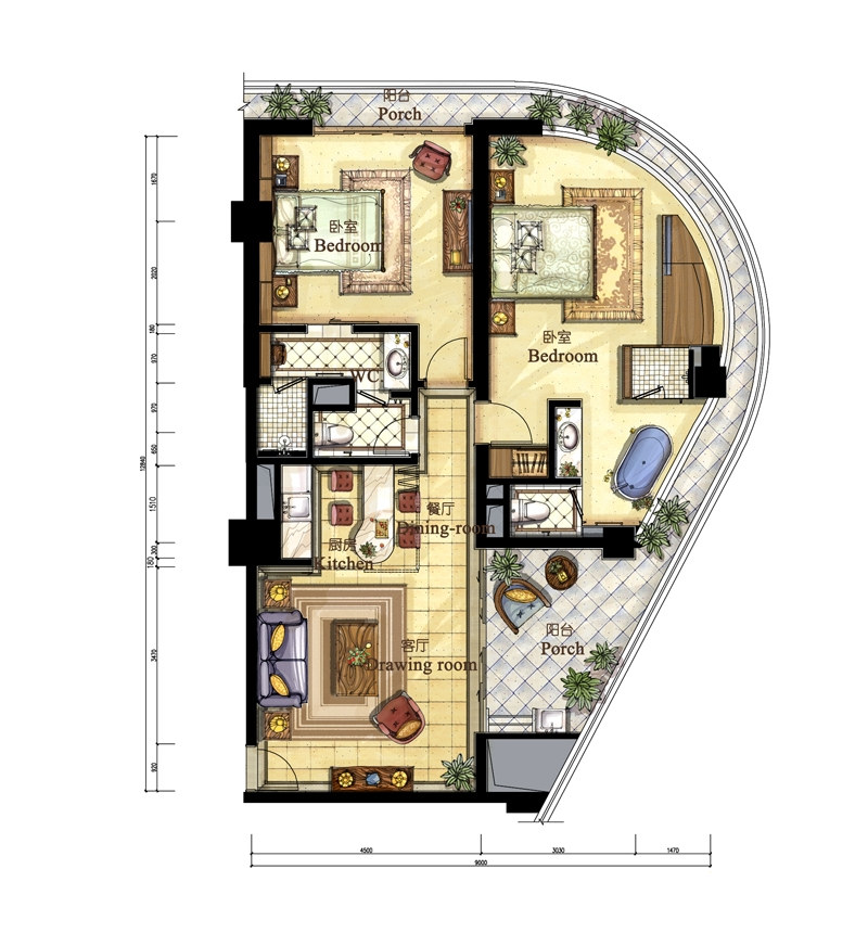 博鳌亚洲湾PT户型 